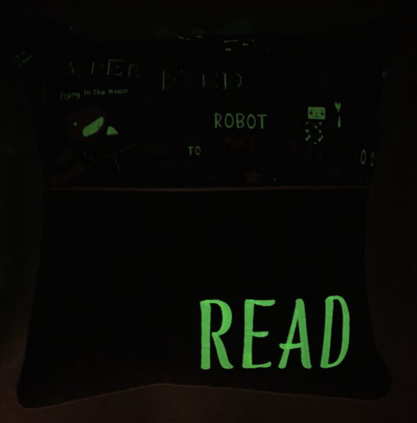 Glow in the Dark Super Fred Journey Pillow® - Image 4