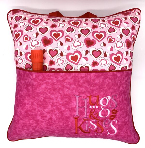 Hugs & Kisses Journey Pillow®