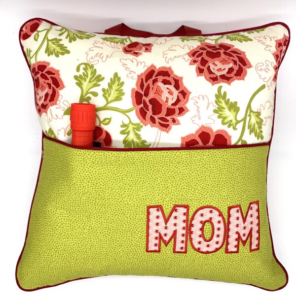 Red Floral MOM Journey Pillow®