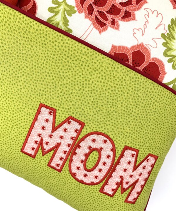 Red Floral MOM Journey Pillow® - Image 2