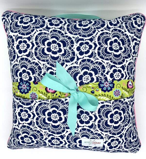 Blue Floral MOM Journey Pillow® - Image 3