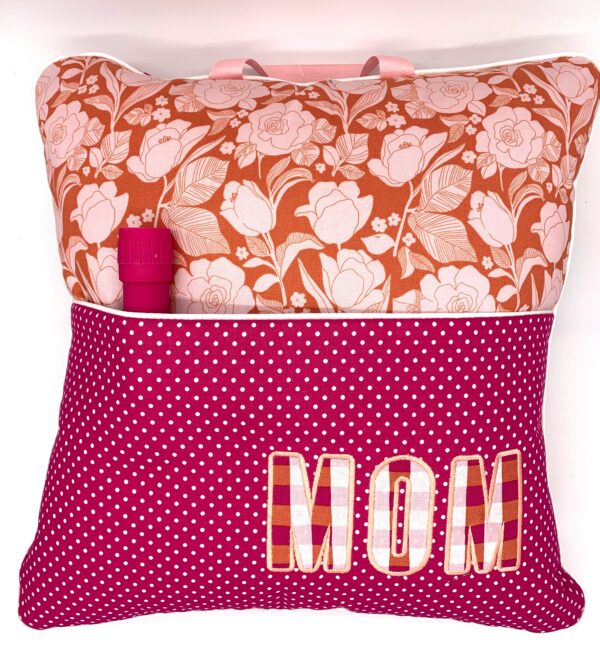 Orange Floral MOM Journey Pillow®