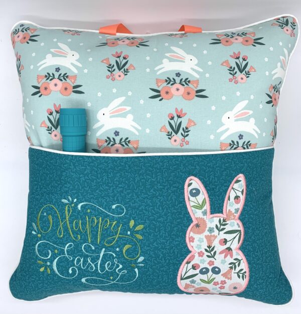 Blue Floral Easter Journey Pillow®