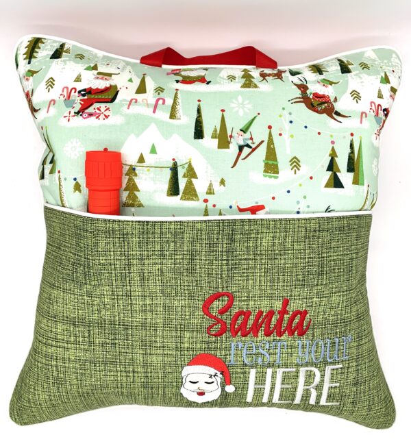 Santa Christmas Journey Pillow®