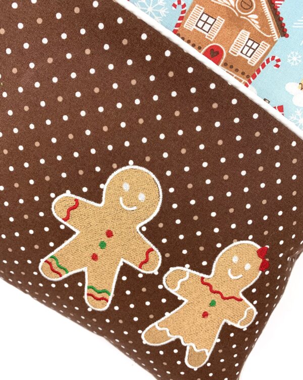 Gingerbread Christmas Journey Pillow® - Image 2