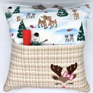 Rudolph & Clarice Christmas Journey Pillow®