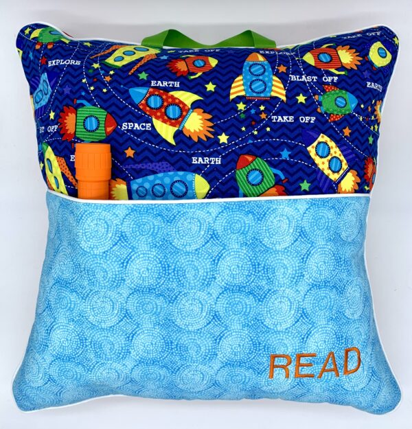 Rocket Ships Journey Pillow®